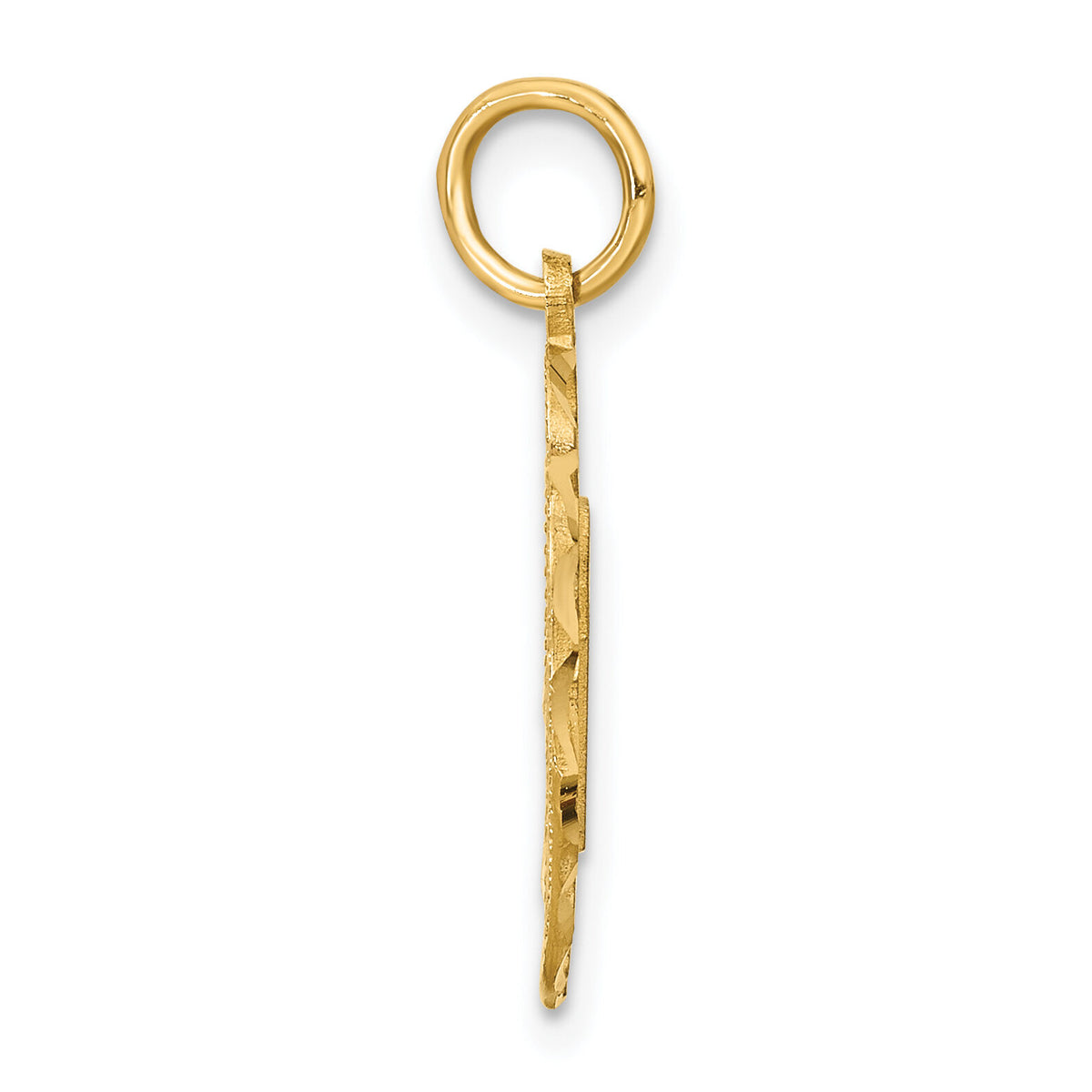 14k #18 Oval Pendant-C1667
