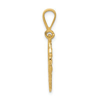 14k Reversible 25th ANNIVERSARY Charm-C1672
