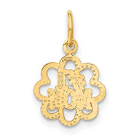 14k #1 MOM Charm-C1683
