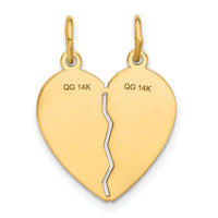 14k Best Sister Break-apart Charm-C1689