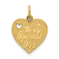 14k VERY SPECIAL SIS Charm-C1692