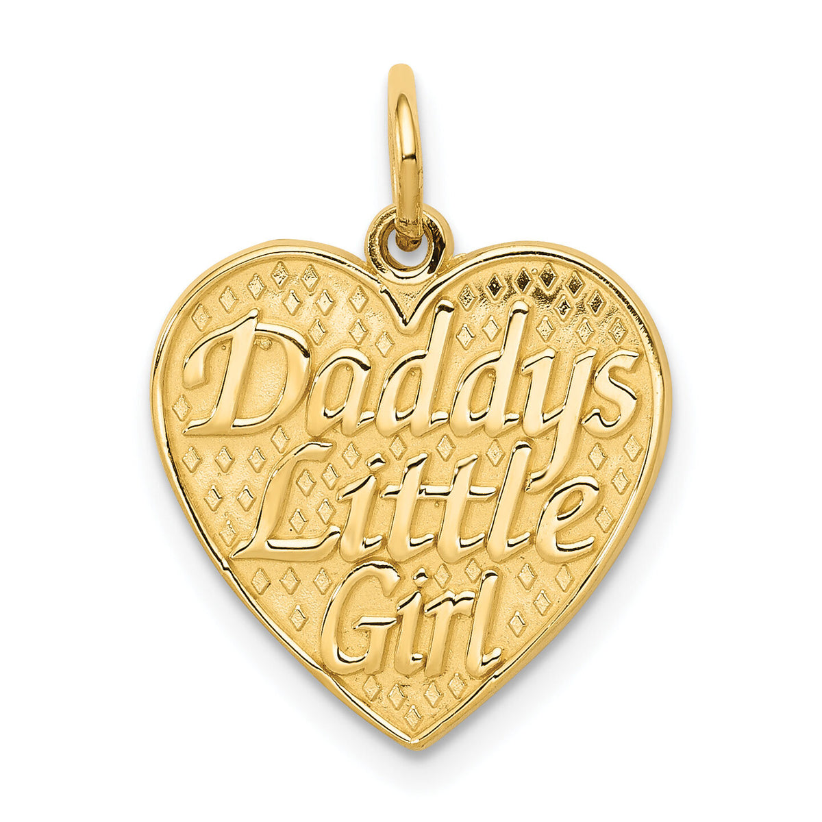 14k DADDYS LITTLE GIRL Charm-C1703