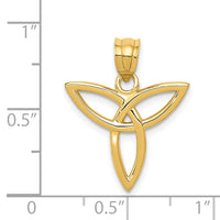 14k Trinity Symbol Charm-C1733