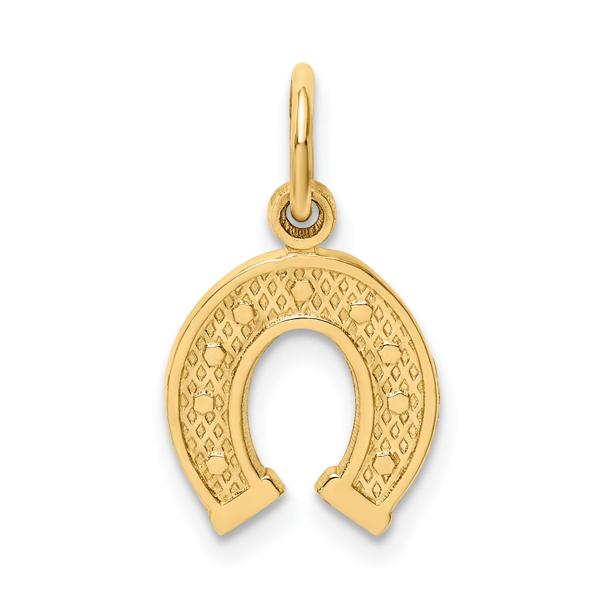 14k Horseshoe Charm-C1738