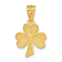 14k Shamrock Charm-C1741