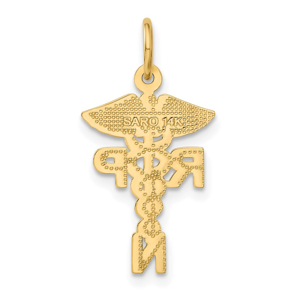 14k Registered Nurse Practitioner Charm-C1787