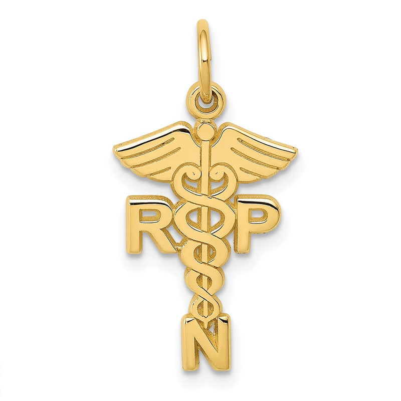 14k Registered Nurse Practitioner Charm-C1787