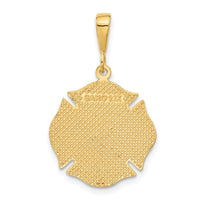 14k FIRE RESCUE Pendant-C1790