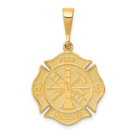 14k FIRE RESCUE Pendant-C1790
