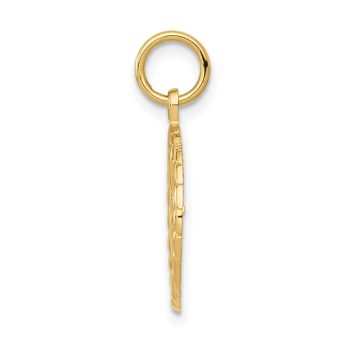 14k Treble Clef Charm-C1791