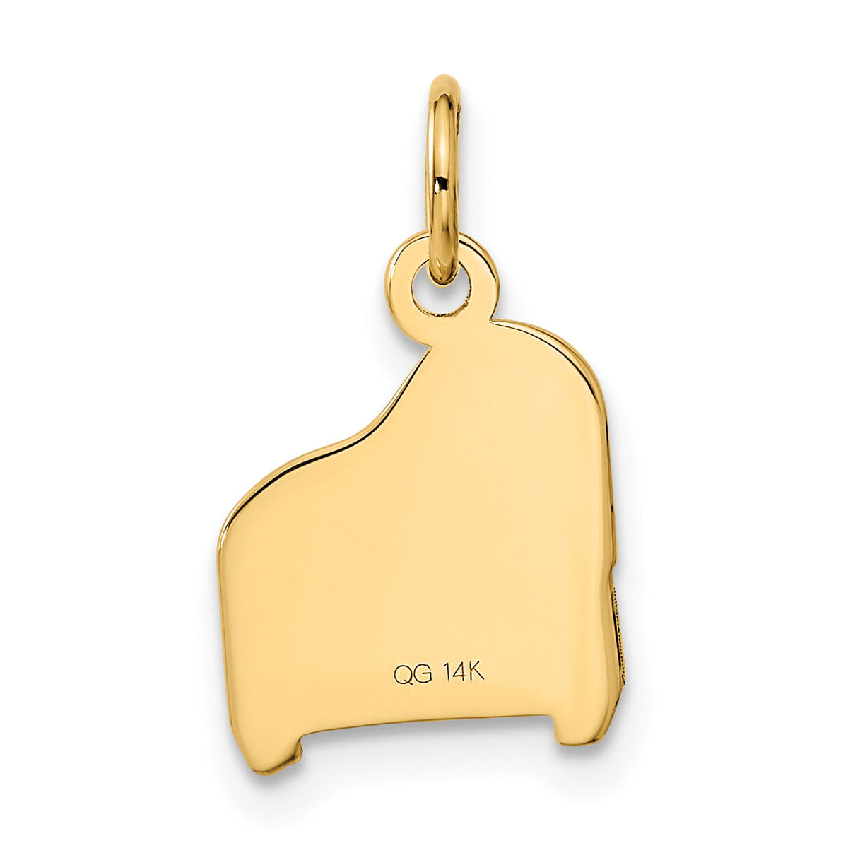 14k Piano Charm-C1792