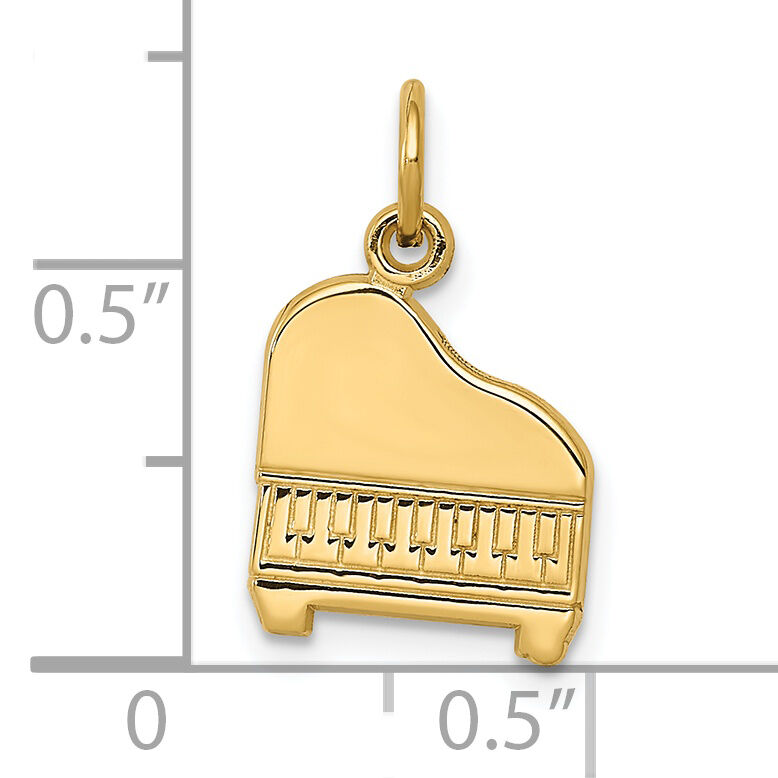 14k Piano Charm-C1792