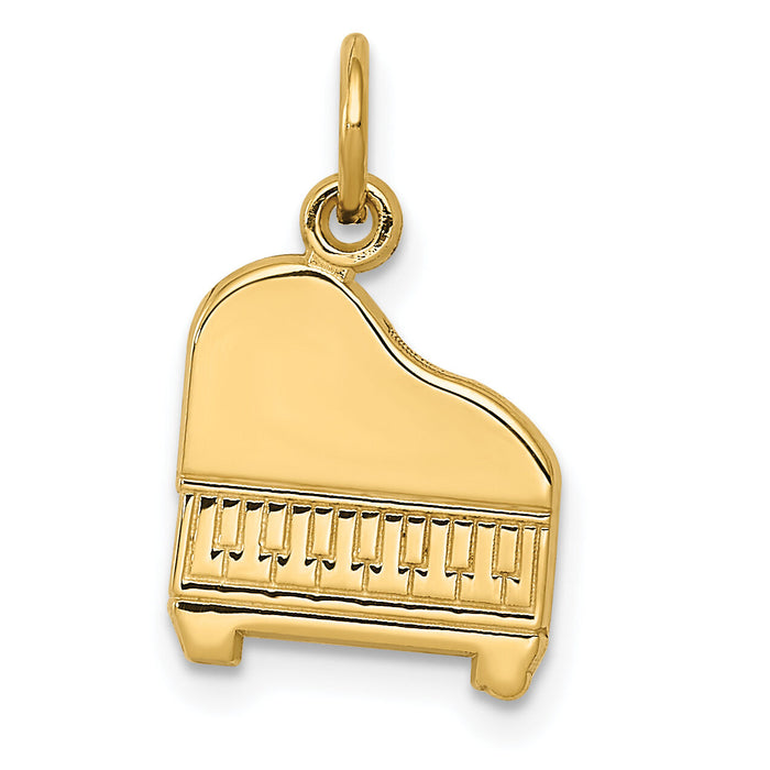 14k Piano Charm-C1792