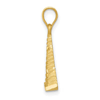 14k Pyramid Charm-C1807