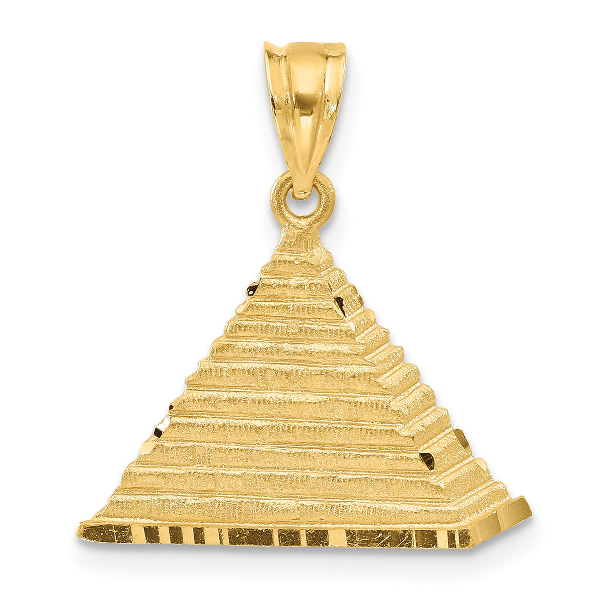 14k Pyramid Charm-C1807