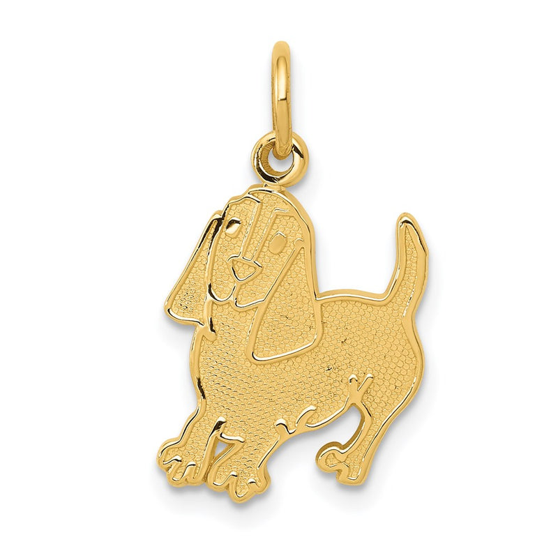 14k Dog Charm-C1842