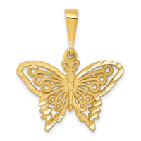 14k Butterfly Charm-C1849