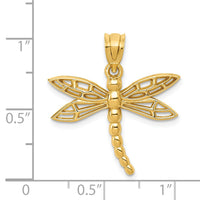 14k Dragonfly Charm-C1850