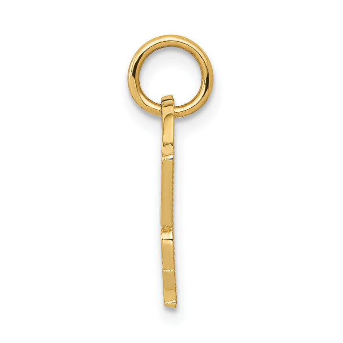 14K Racing Flags SPEED FREAK Charm-C1879