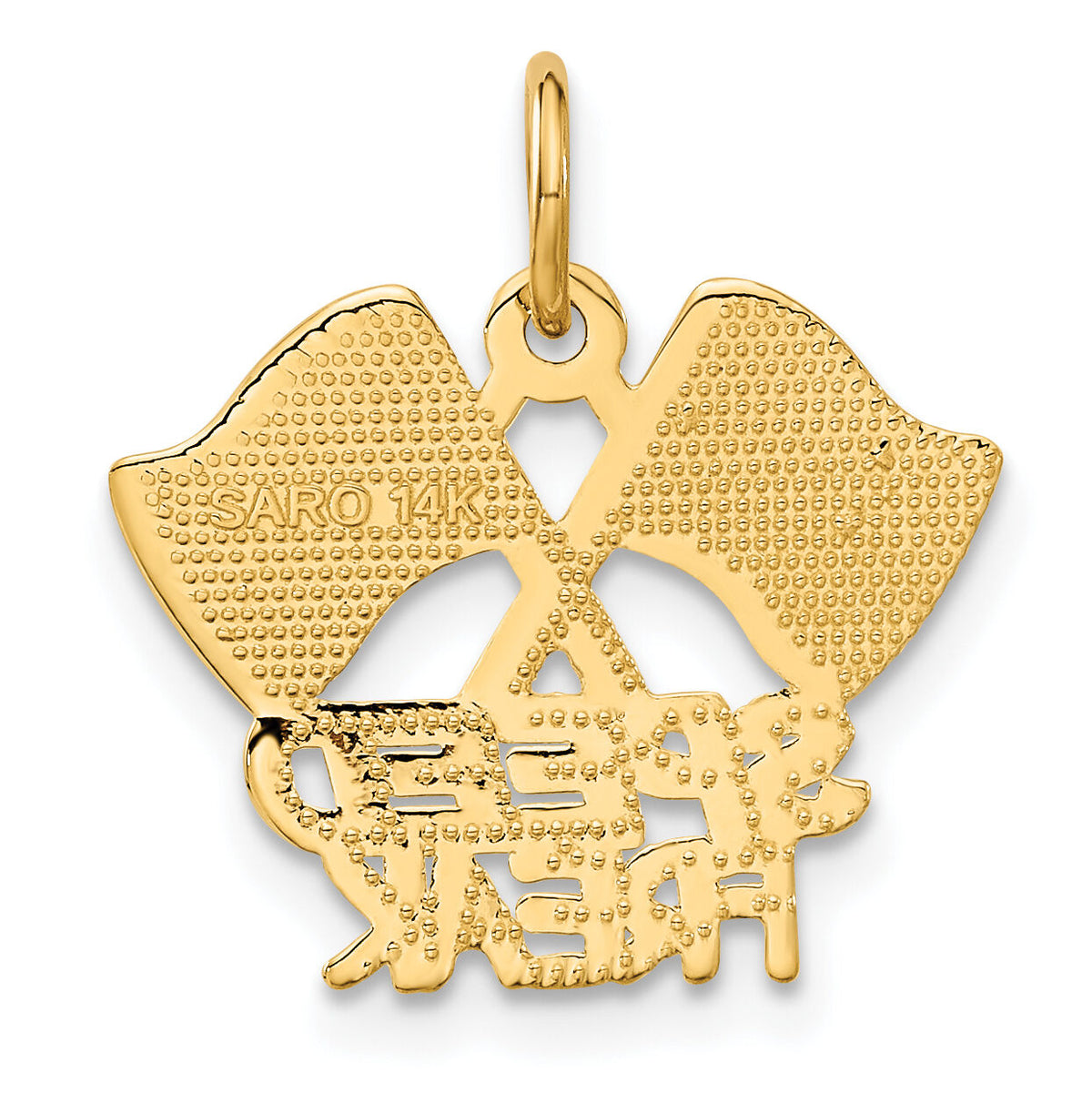 14K Racing Flags SPEED FREAK Charm-C1879