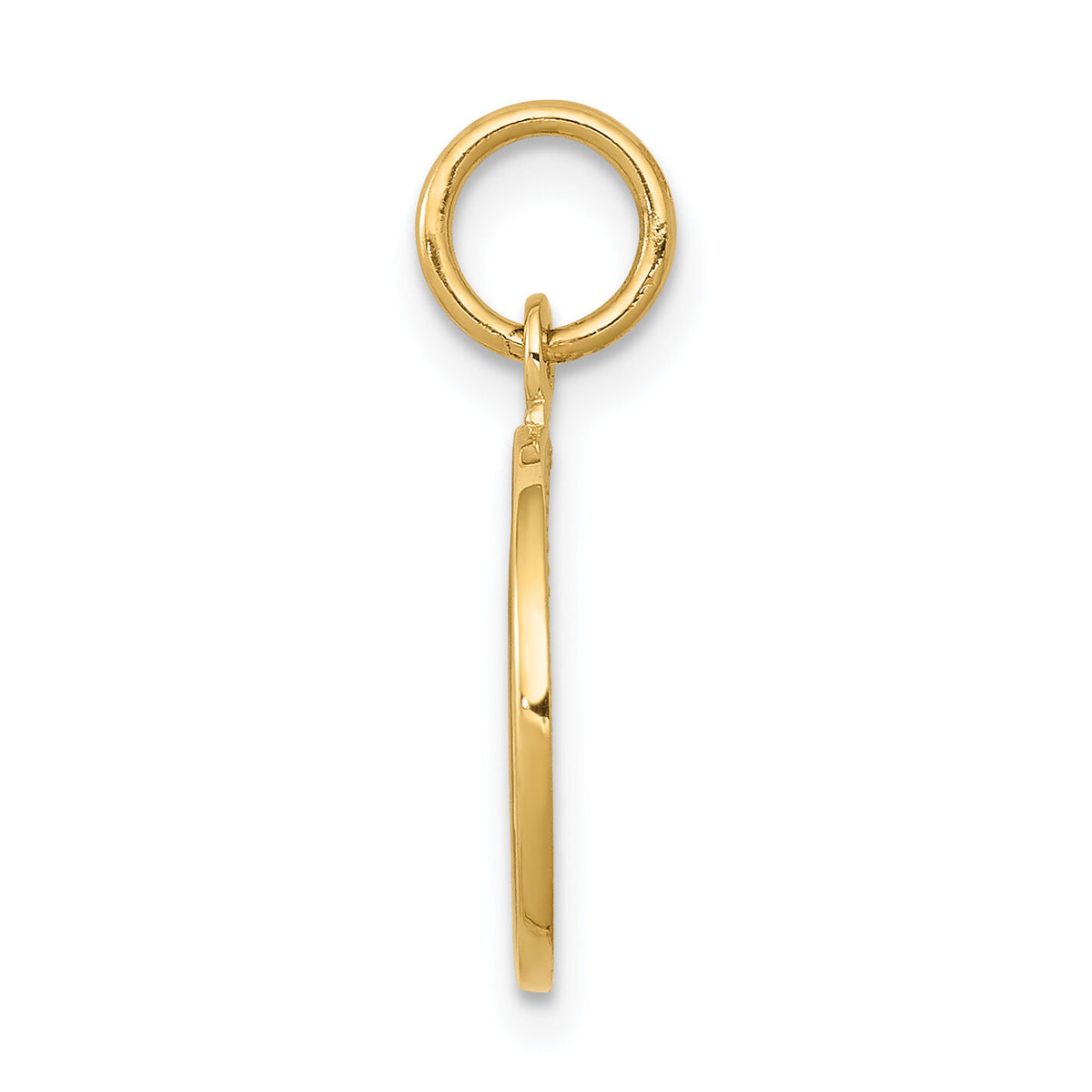 14k Polished Angel Charm-C1894