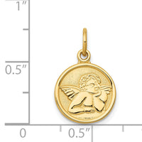 14k Polished Angel Charm-C1894