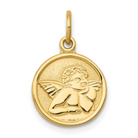 14k Polished Angel Charm-C1894