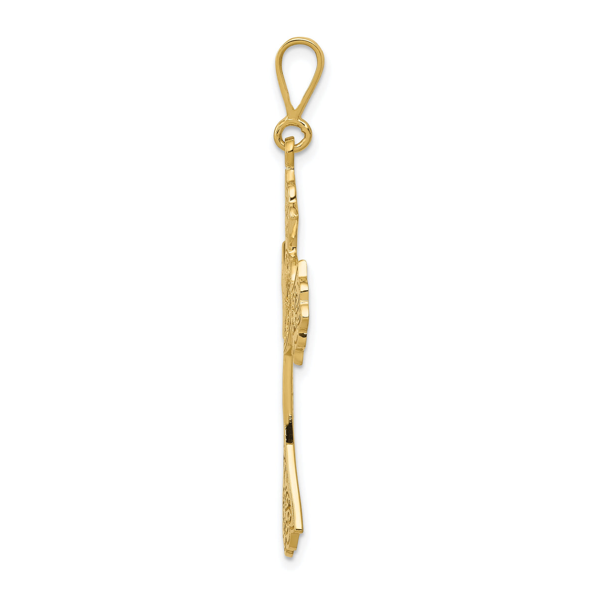 14k Celtic Cross Pendant-C1936