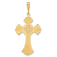 14k Celtic Cross Pendant-C1936