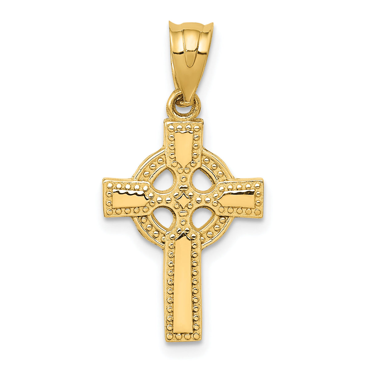 14k Celtic Cross Pendant-C1939