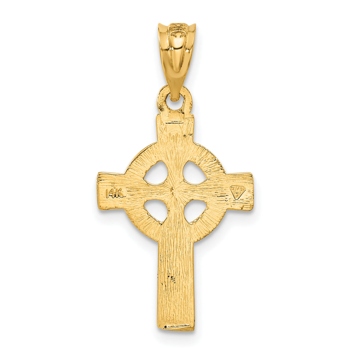 14k Celtic Cross Pendant-C1940