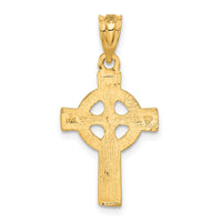 14k Celtic Cross Pendant-C1940