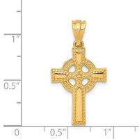 14k Celtic Cross Pendant-C1940