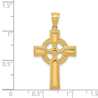 14k Celtic Cross Pendant-C1941