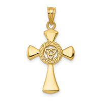 14k Celtic Cross Pendant-C1943