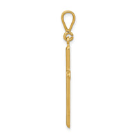 14k Cross Pendant-C1949