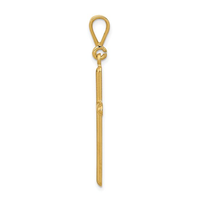 14k Cross Pendant-C1949