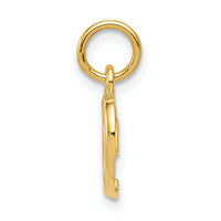 14K Polished Heart Pendant-C2153