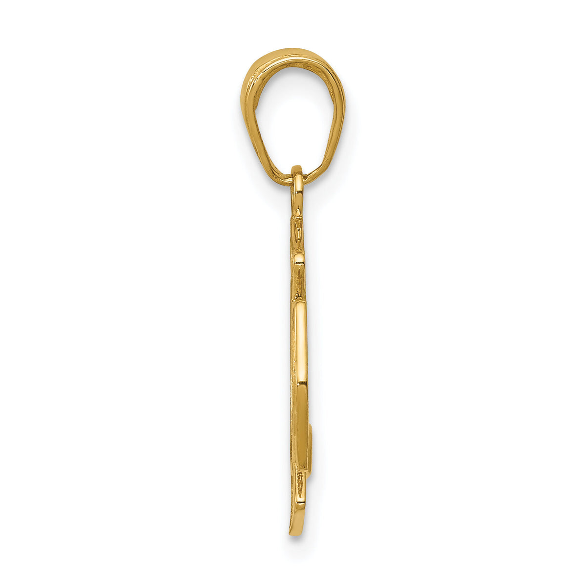 14k Small St. Florian Badge Pendant-C2258