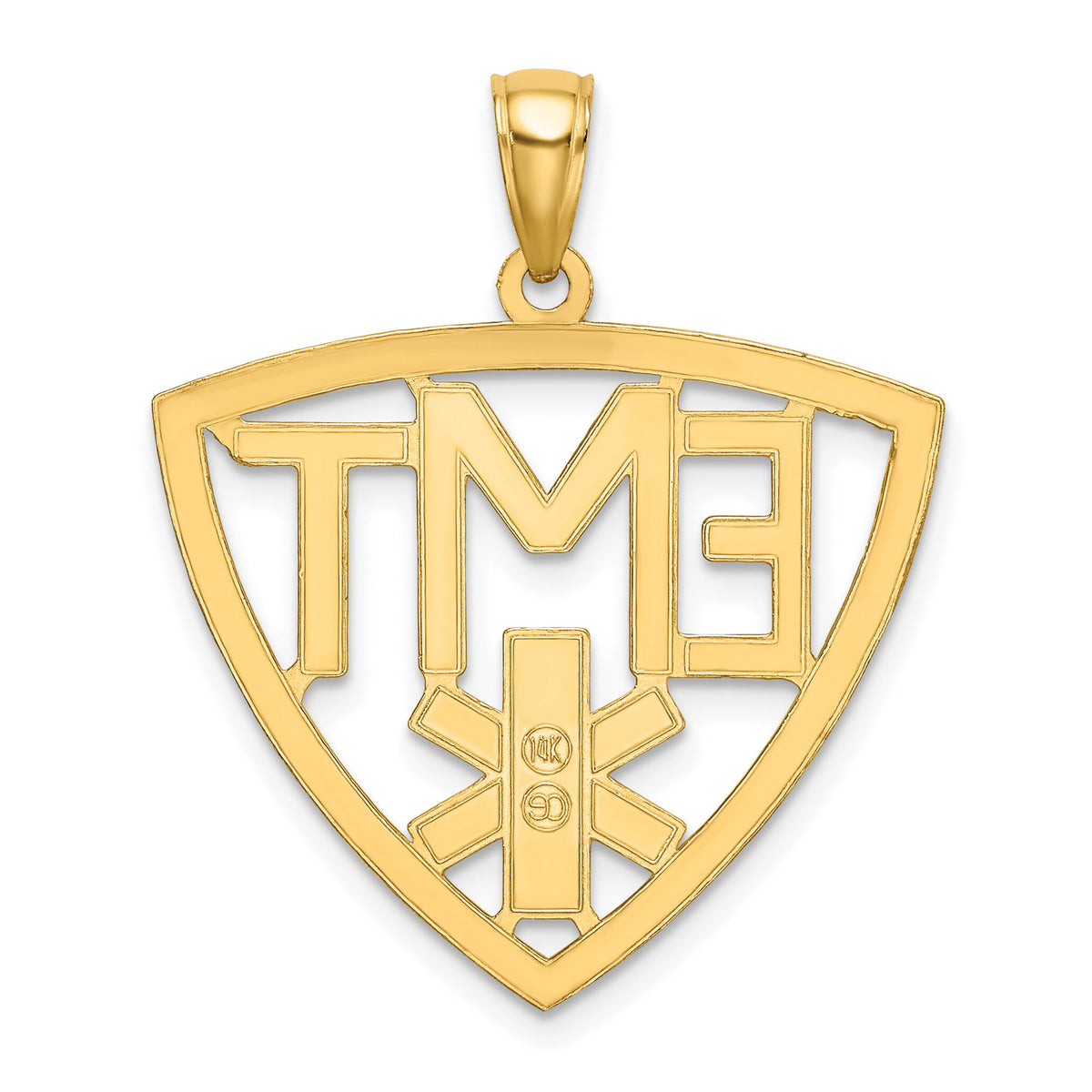 14k Emergency Medical Technician Charm-C2259