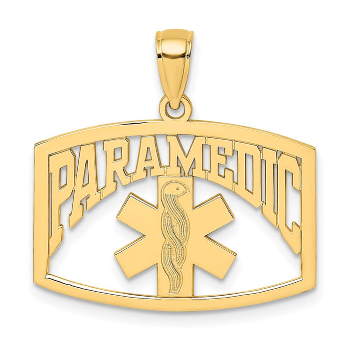 14k PARAMEDIC Charm-C2260