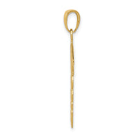 14k Caduceus Pendant-C2261