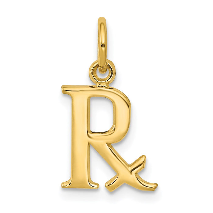 14k Prescription Symbol RX Charm-C2272