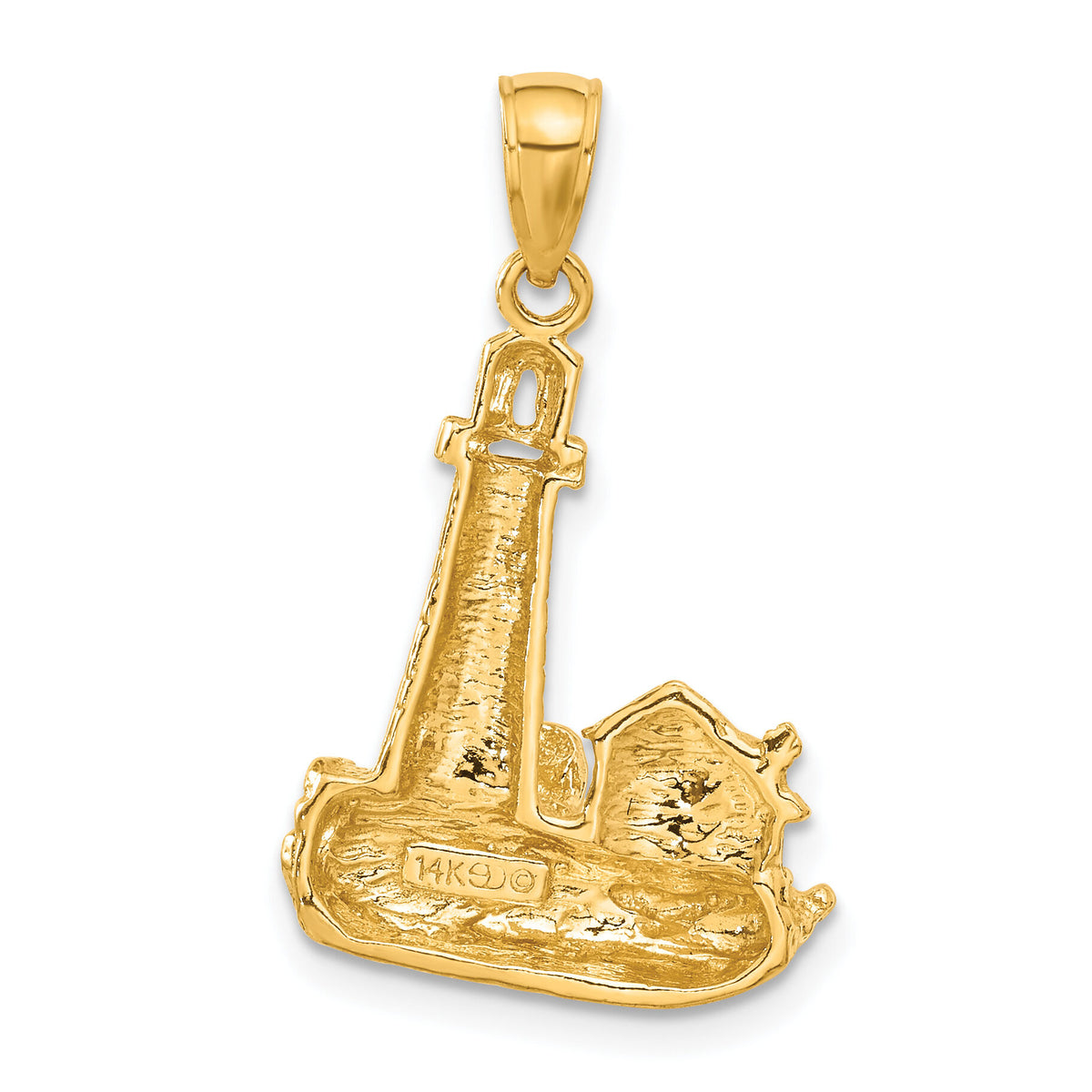 14k Lighthouse Pendant-C2458