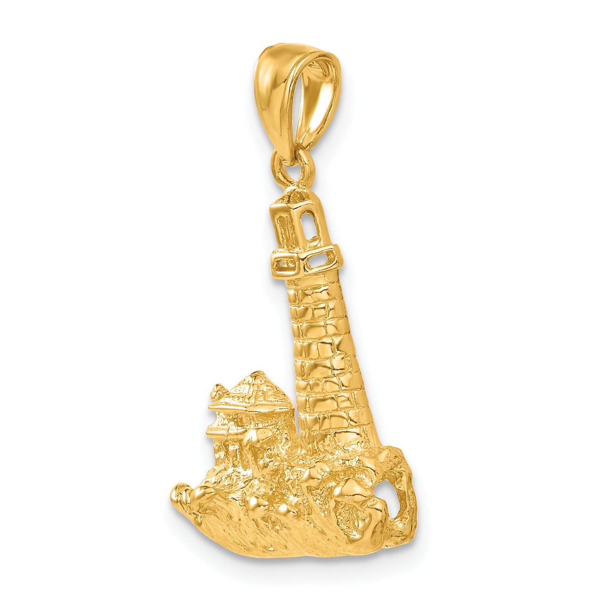 14k Lighthouse Pendant-C2458