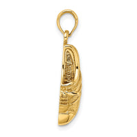 14k Polished Track Shoe Charm-C2659