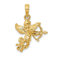 14k Cupid w/Bow and Arrow Charm-C2701