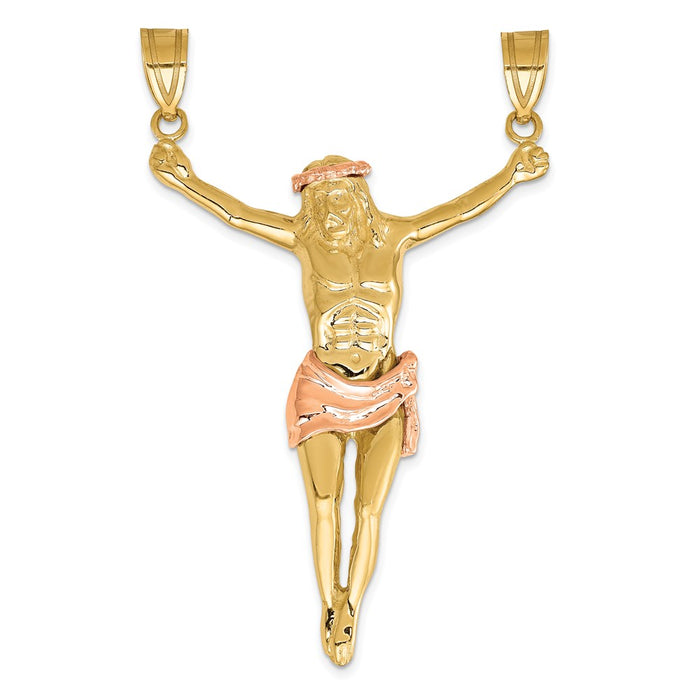 14k Two-tone Corpus Pendant-C271