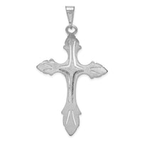 14k White Gold Crucifix Pendant-C2808