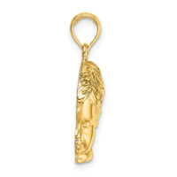 14k Boy Head Charm-C2816